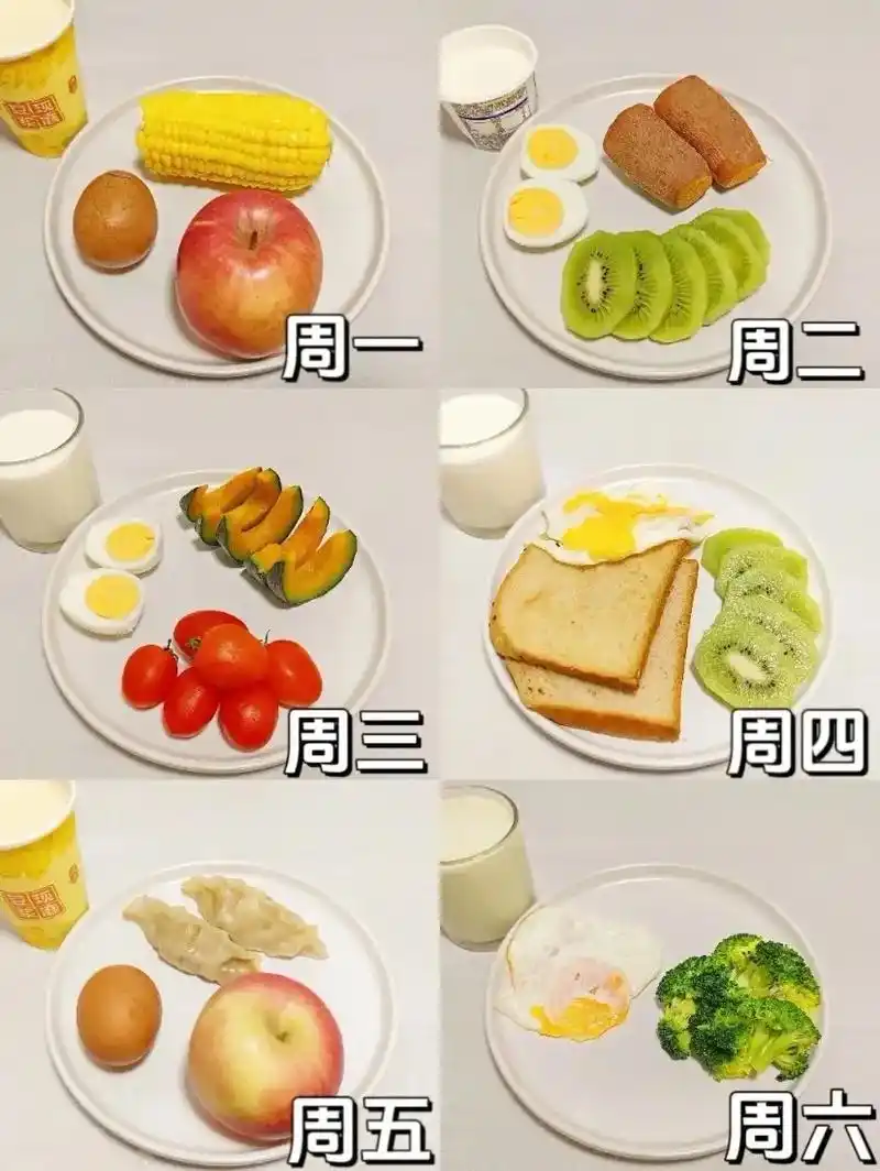 营养均衡的早餐搭配公式,快来抄作业吧  在《中国居 - 抖音