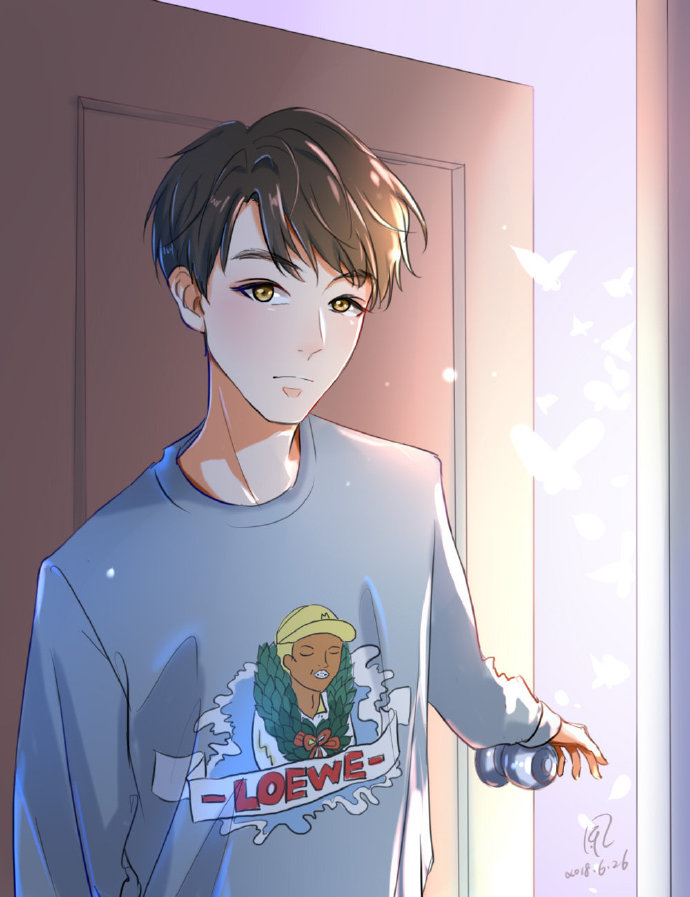 过目不忘的漫画脸明星##七载蟹守王俊凯