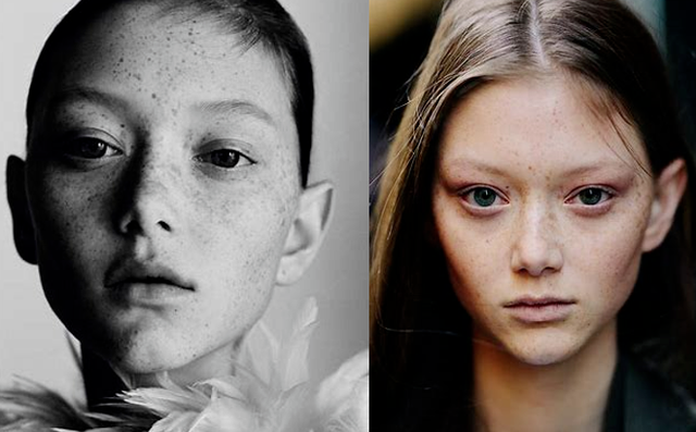 超模sara grace同款空洞眼睛二是因为迅哥作为天分型演员,演不出来大