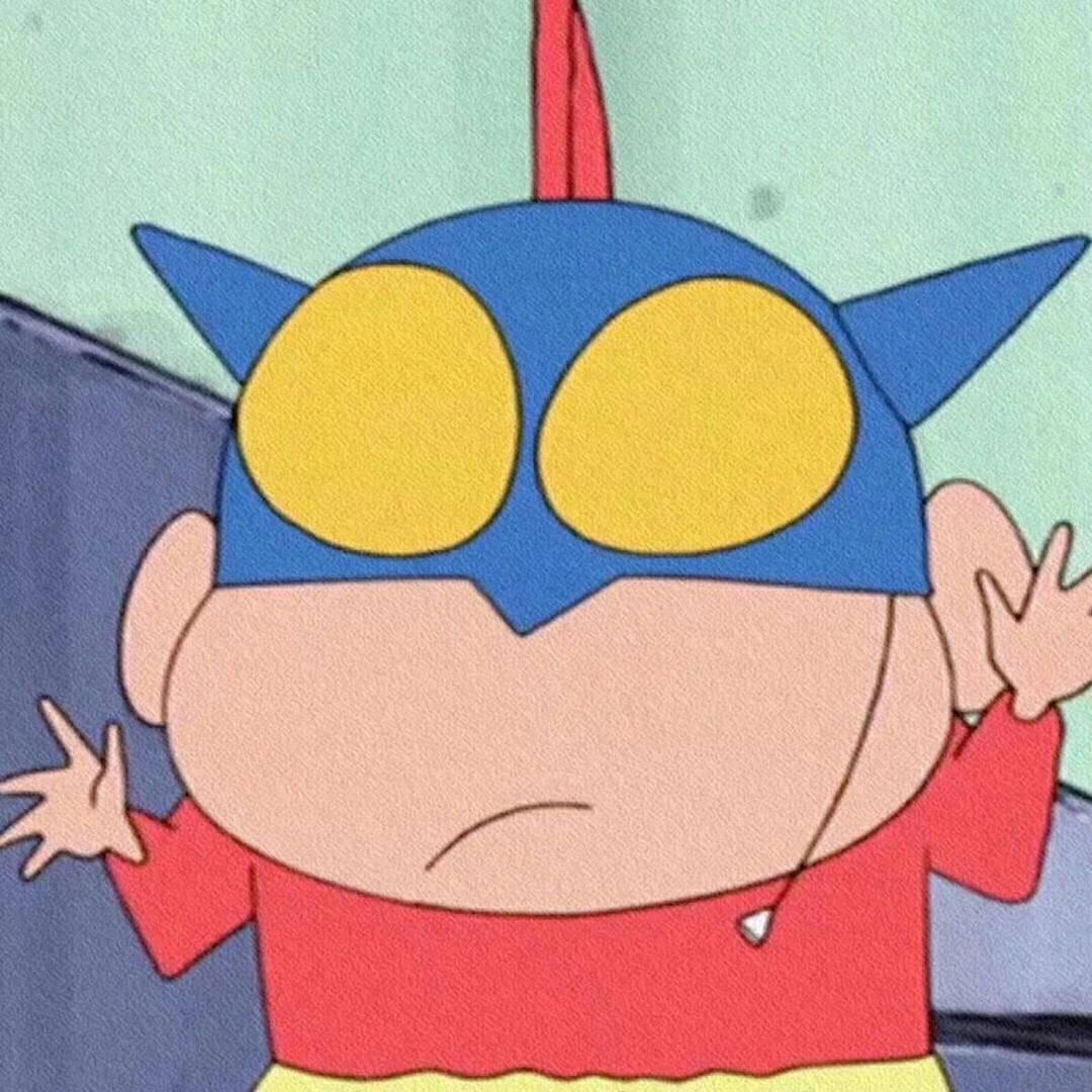 有没有蜡笔小新搞怪头像? - 知乎