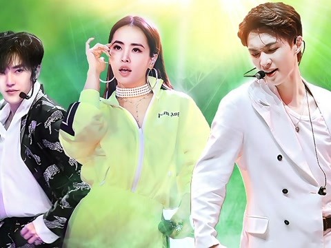 青春有你之导师合作舞台(上)张艺兴秀性感wave 蔡依林嘉羿超撩