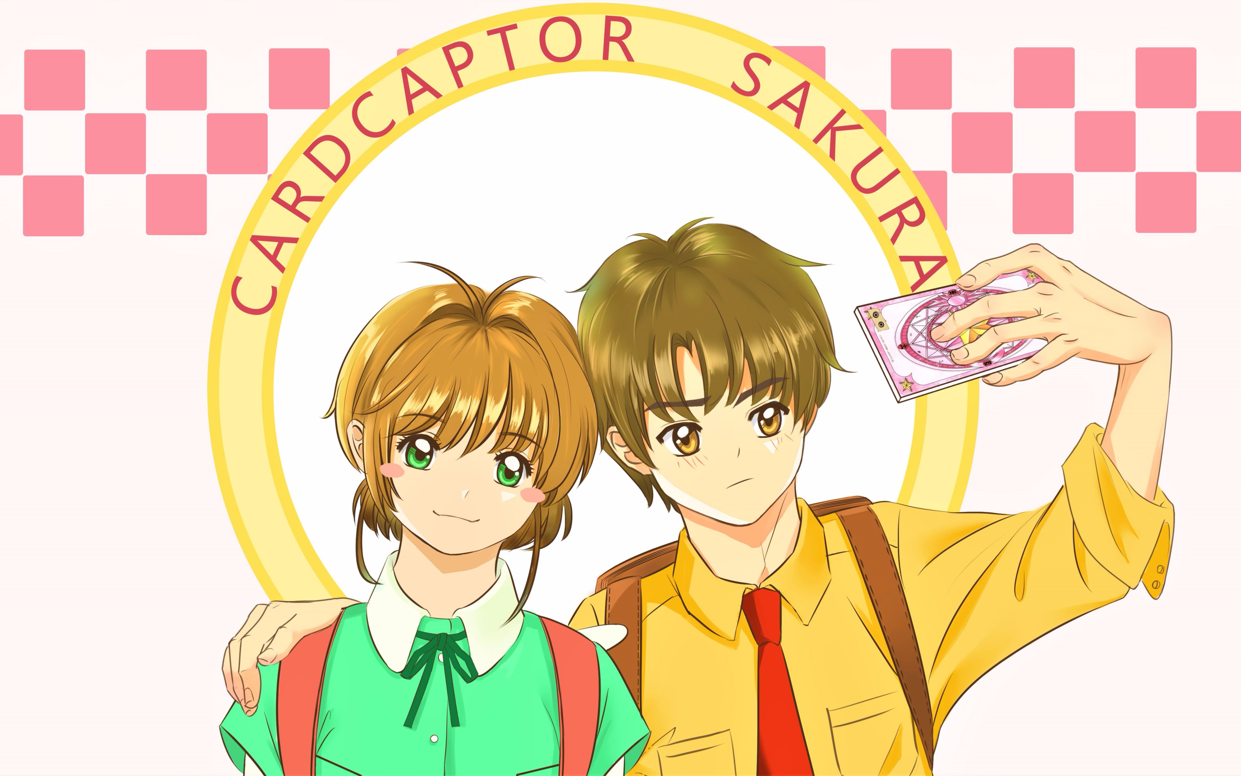 板绘小樱和小狼的情人节过程