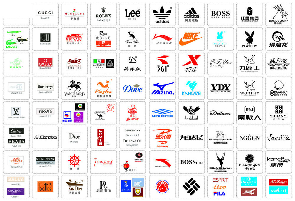 法国品牌服装标志大全_法国服装品牌大全