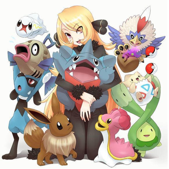 谁能给我几张宠物小精灵神奥联盟冠军希罗娜的图片