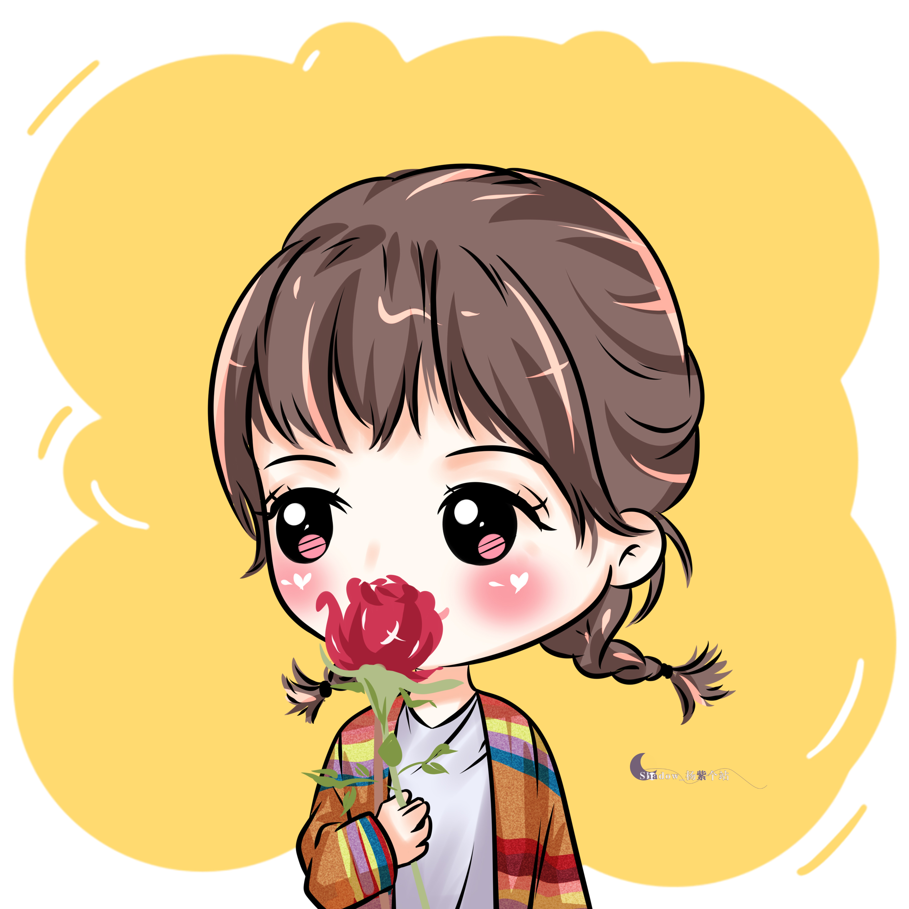 杨紫    【绘图cr:_sherry_的呆萌睿      文案cr:忧郁的