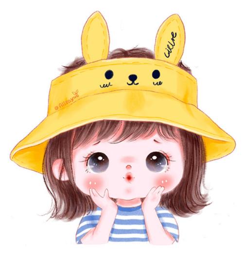 可爱卡通小女孩儿头像 卡通头像图片大全 -【爱个性】