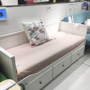 济南ikea宜家家居国内代购汉尼斯坐卧两用床沙发床单人双人直接拍