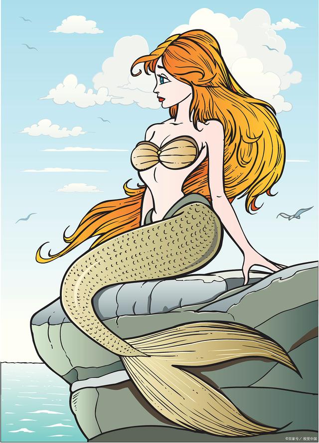 学画古风美人鱼的教程