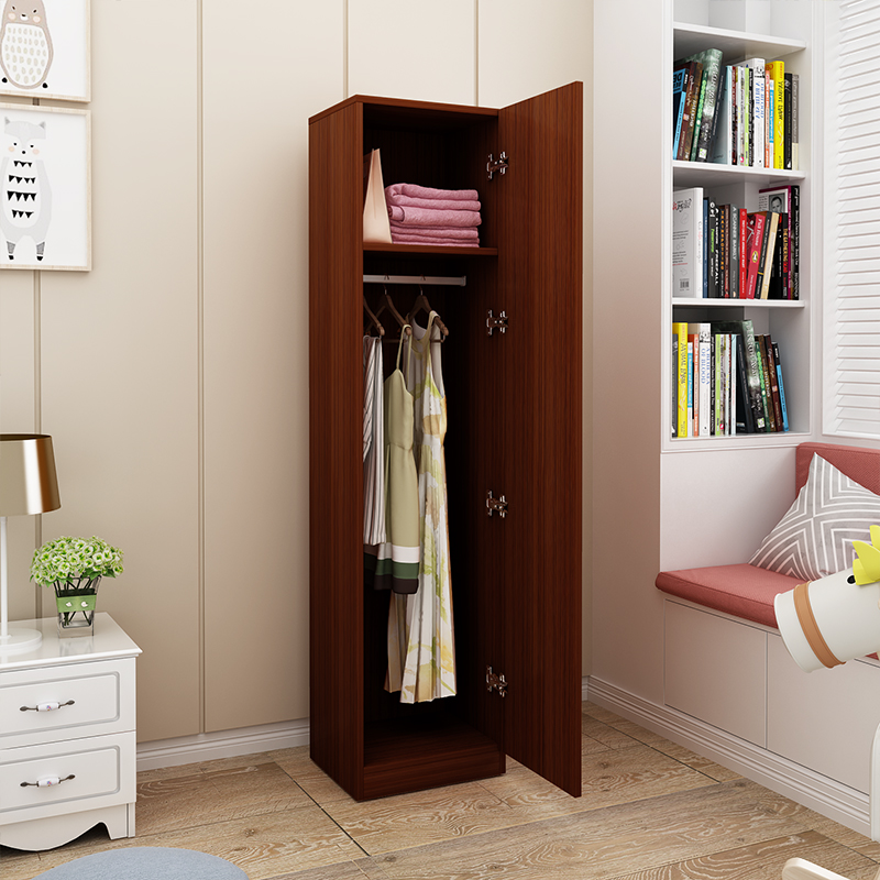 小型衣柜小衣柜单人单门衣柜一门40cm立柜阳台宿舍储物简易简约窄小