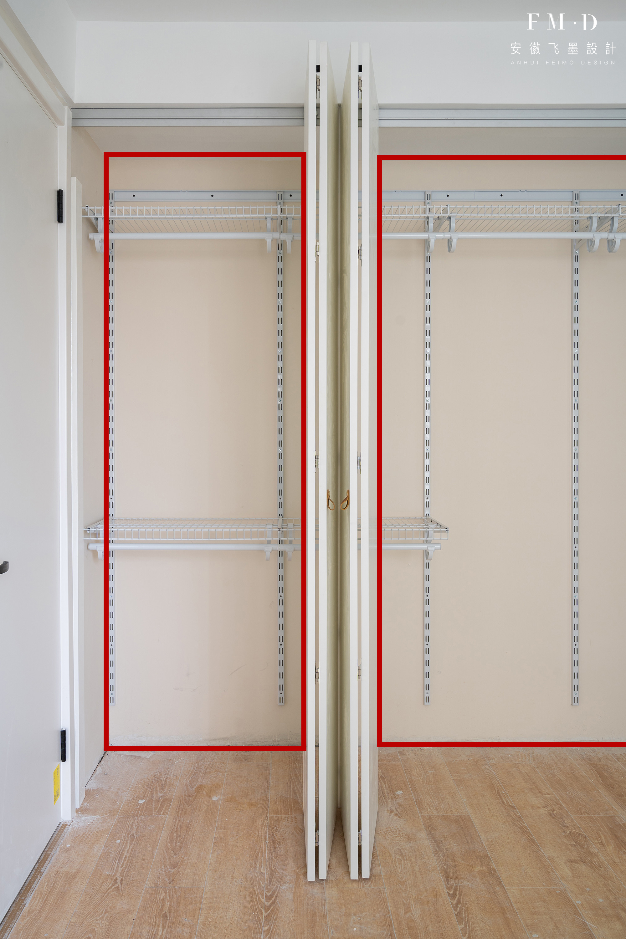 想尝试砖砌衣柜框架,柜门定制,内部只装挂衣杆,收纳量大也省钱