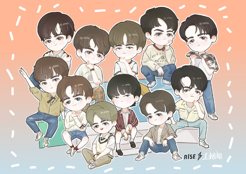 r1se成团至今我的相关q版作.