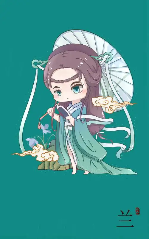 四君子q版古装妹子——来自对改稿的怨念