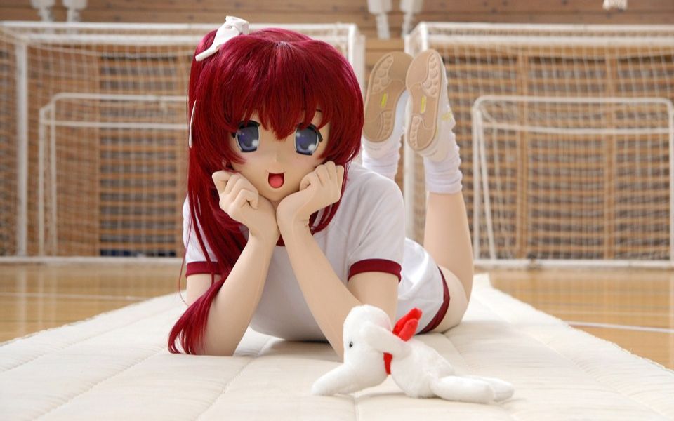 终于说服女朋友穿上娃娃了,快来看看吧【kigurumi】