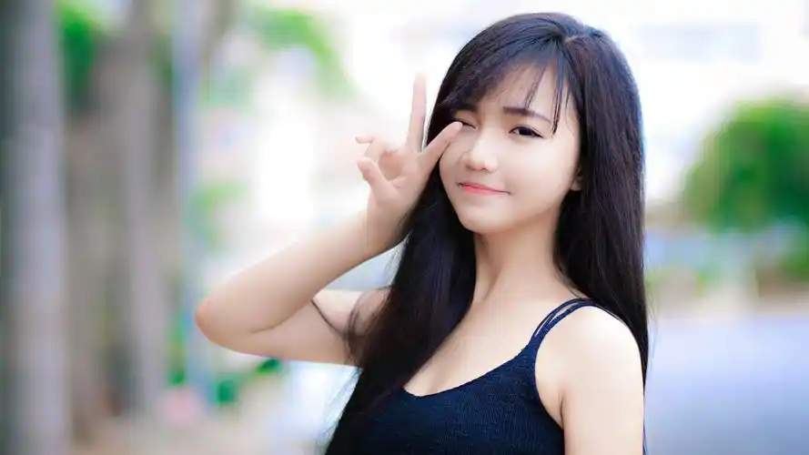 靓丽可爱女孩壁纸