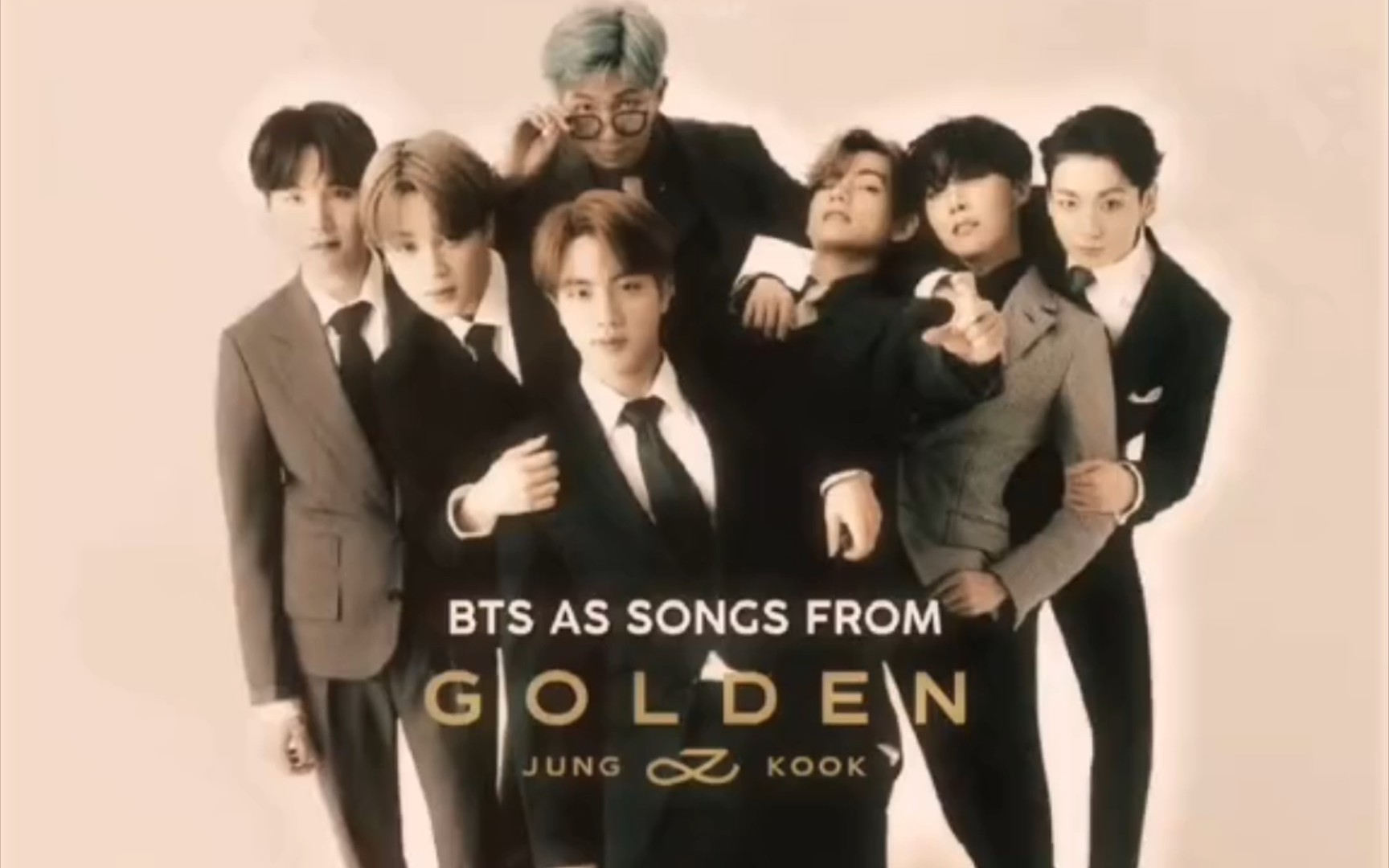 【防弹少年团&田柾国】用golden形容bts的七个人,你会选哪首歌?