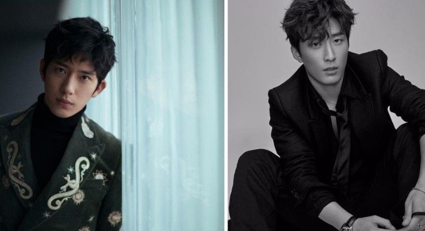 井柏然和窦骁长得像吗两个人的眉眼脸型都十分相似