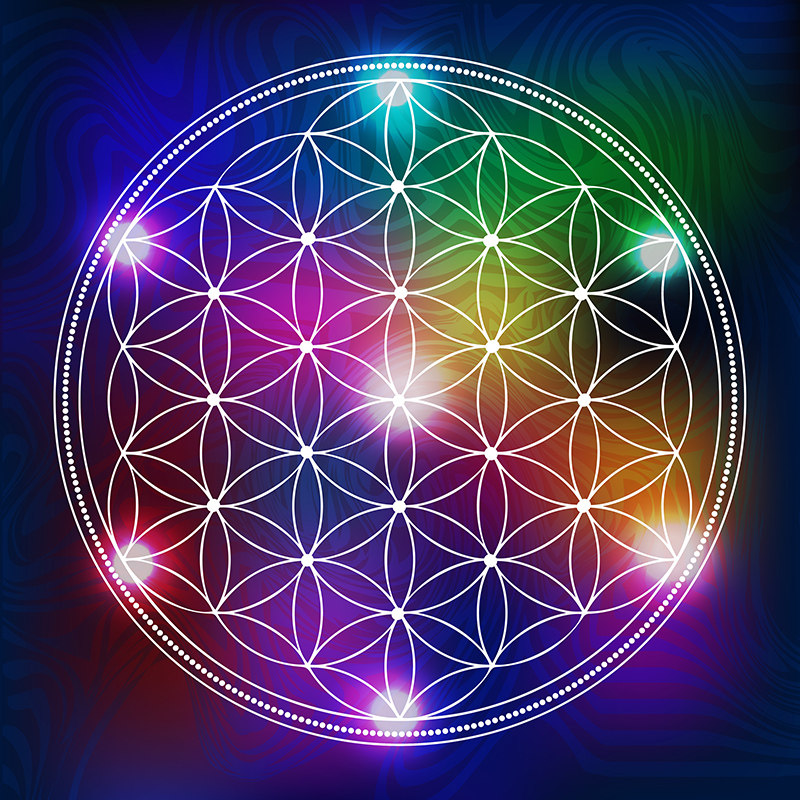 定制 生命之花桌布 塔罗布  仪式布 桌布塔罗牌桌布 祭坛布