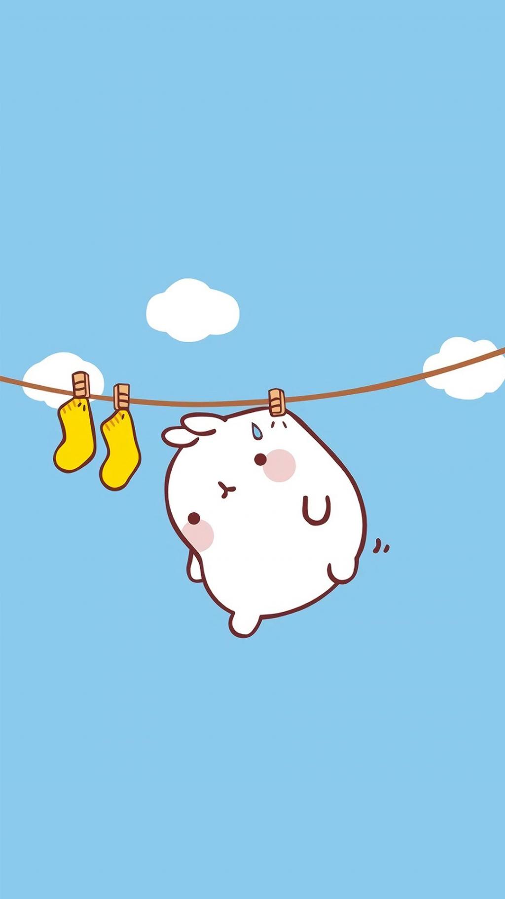 小清新呆萌可爱卡通