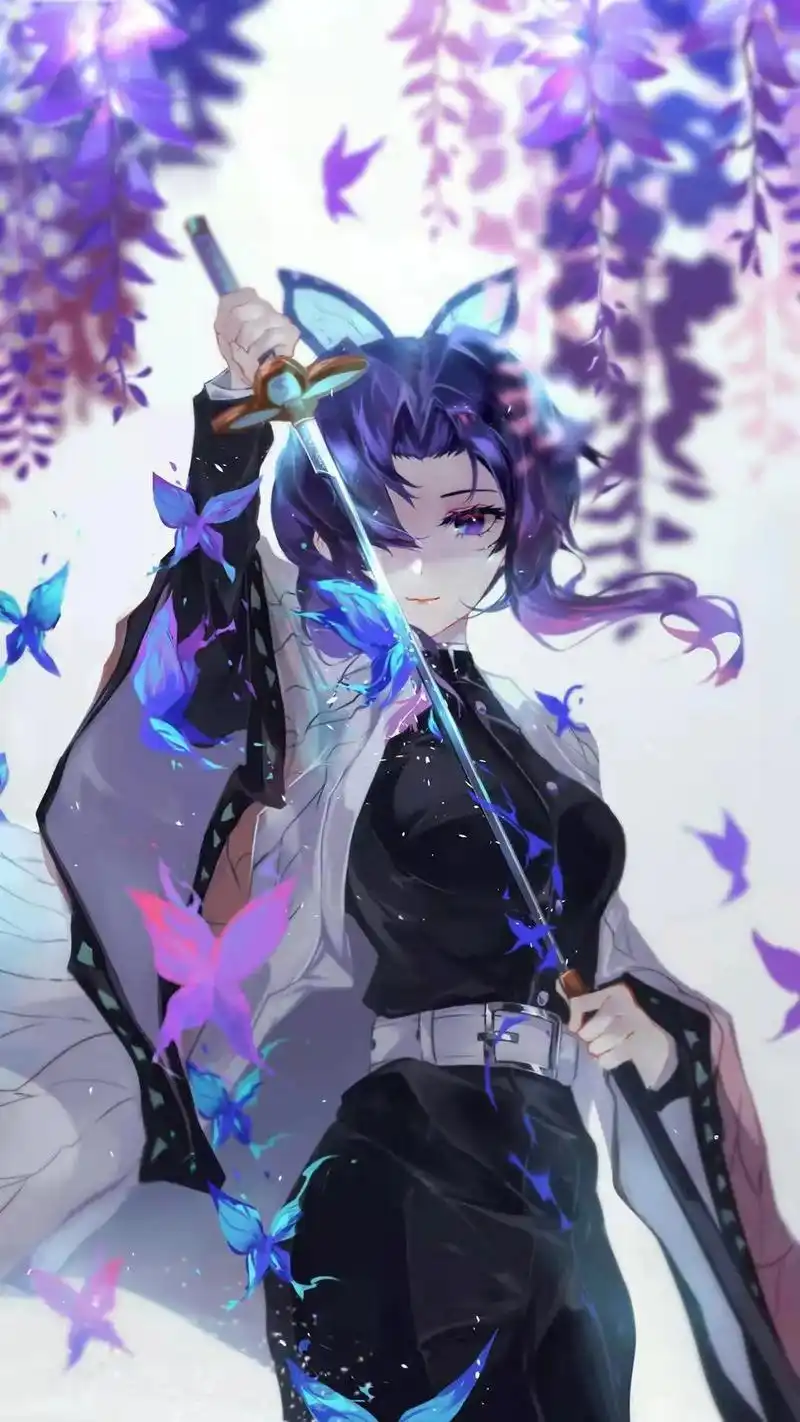 【鬼灭之刃】虫柱-蝴蝶忍.虽然微笑着但好像一直在生气04 莫 - 抖音