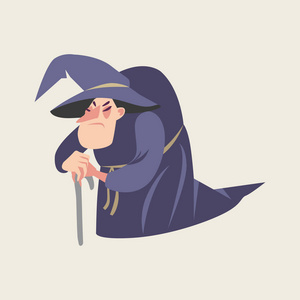 动画片风格的老巫婆照片