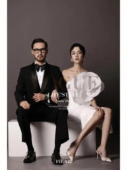 婚纱照必拍风格时尚感爆棚的酷飒婚纱照