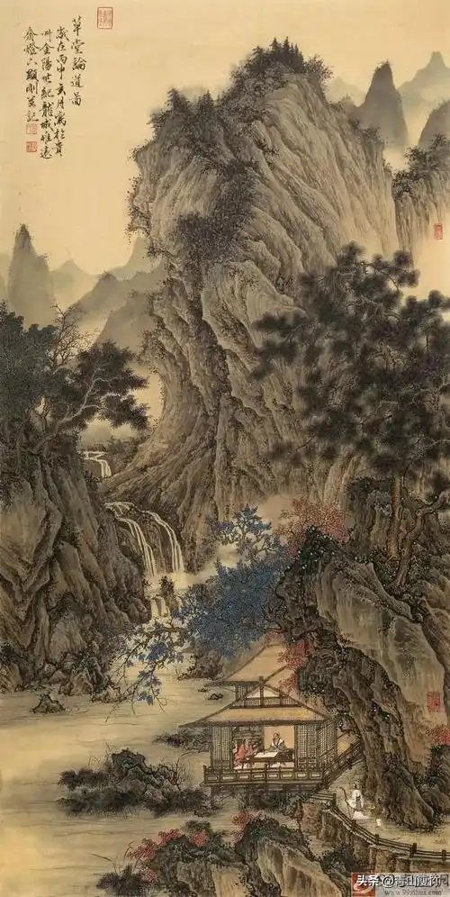画家:吴显刚山水画选集(上),欣赏