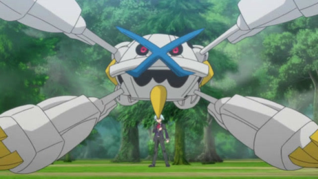 口袋妖怪,这是闪光巨金怪吗?mega进化以后外形颜色变成白色了