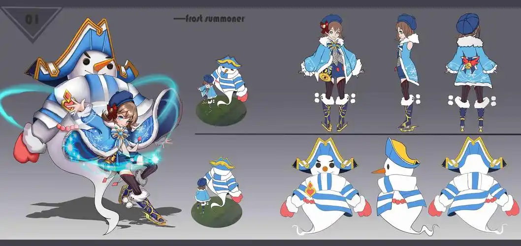 插画,原画设计,二次元