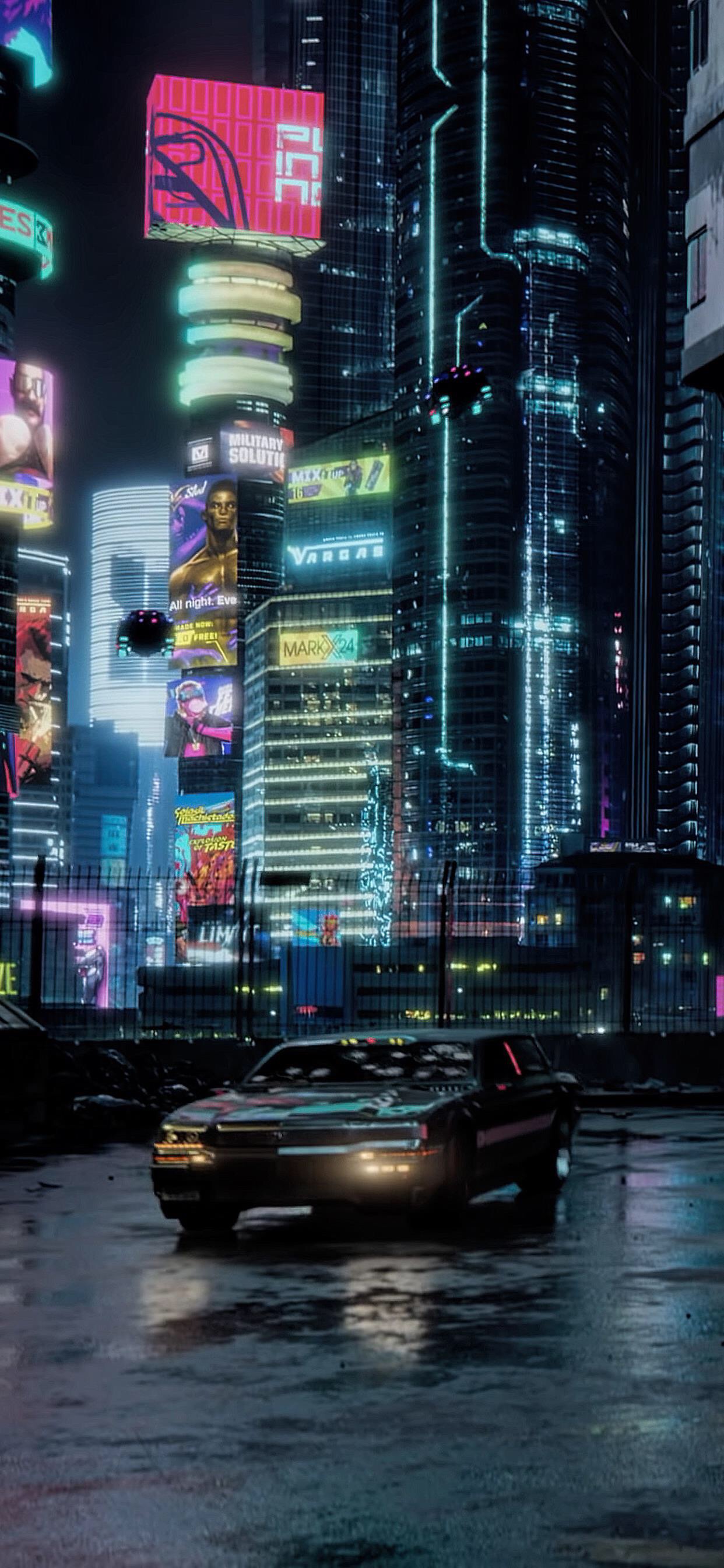 赛博朋克2077高清手机壁纸