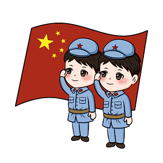 红色革命红军长征8226815万里长征红军卡通手绘插画96815943红军长征