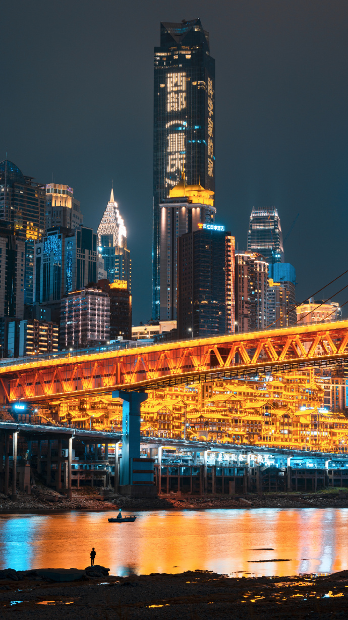 城市夜景##重庆旅游##米拍摄影社区