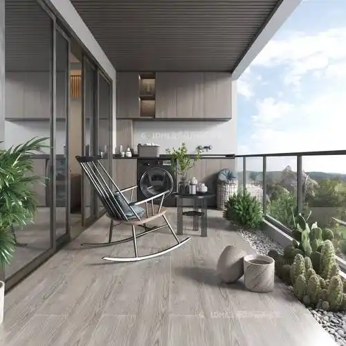 金牌亚洲陶瓷系列产品阳台装修效果图