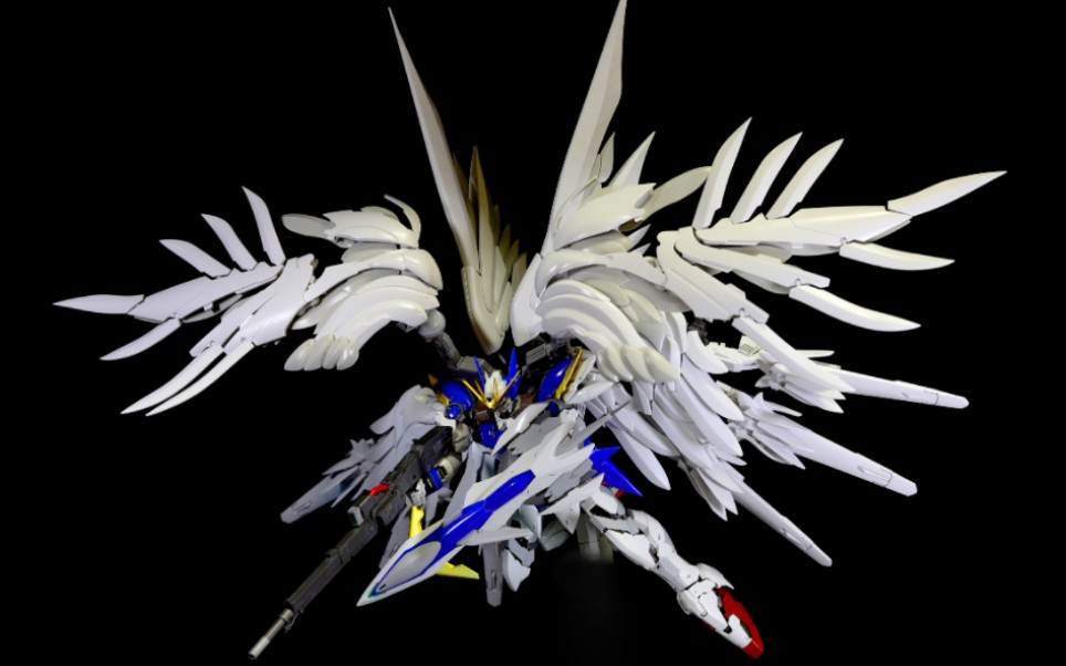 hirm飞翼零式ew素体 fix样式翅膀 白雪姬改件华丽胶摄