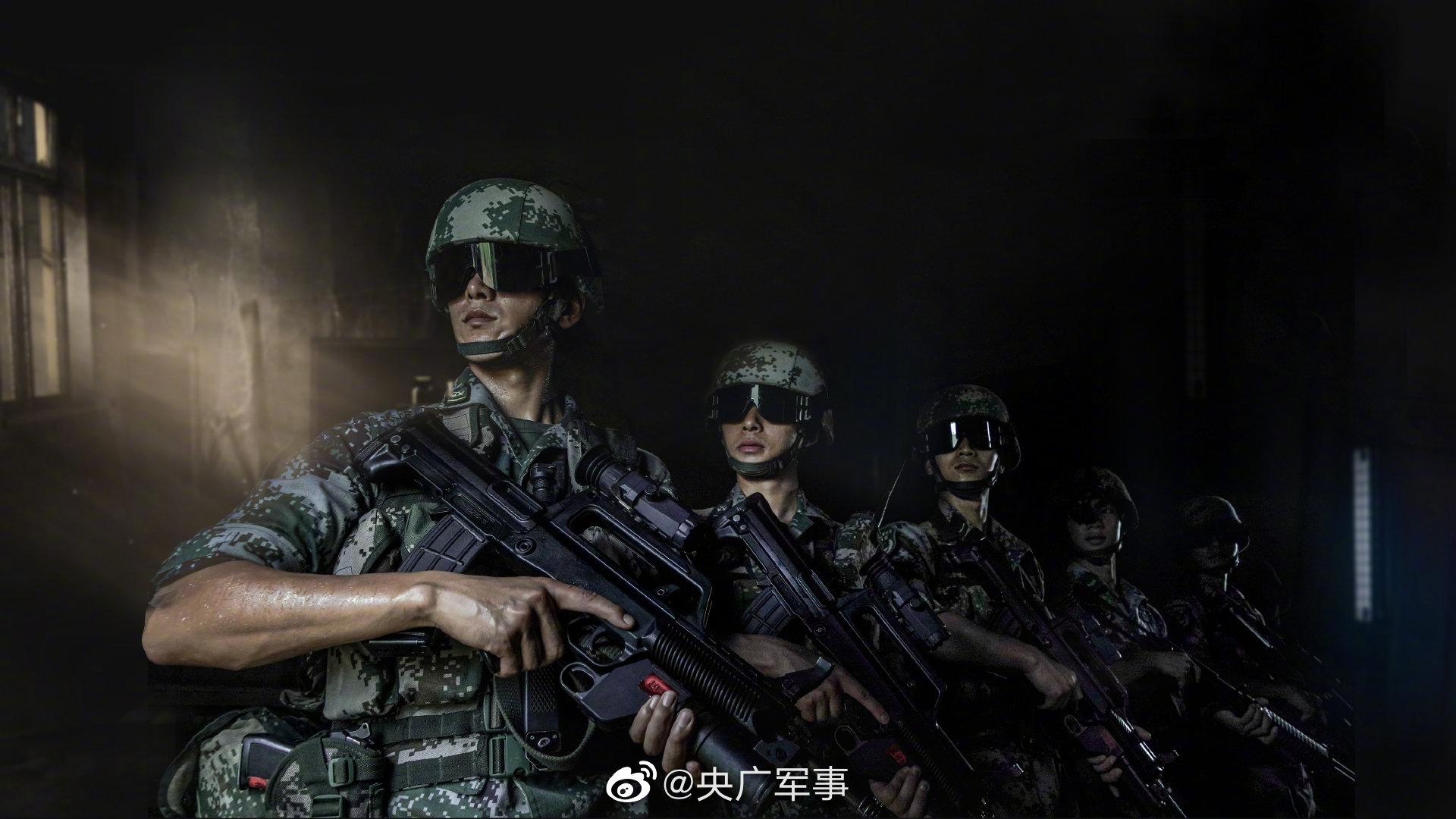 帅陆军训练的高清壁纸来了