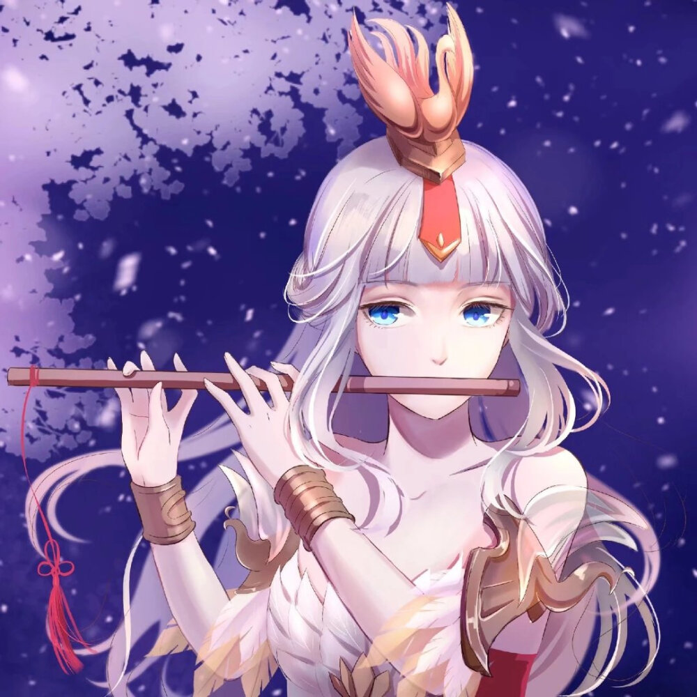 王者荣耀动漫情侣头像李白凤求凰王昭君凤凰于飞