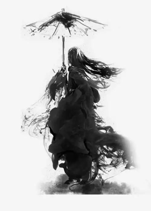 油墨武侠-卡通手绘免抠素材-社稷网免抠元素素材图片