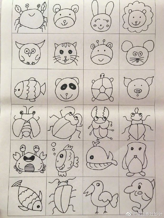 简单简笔画 | 动物