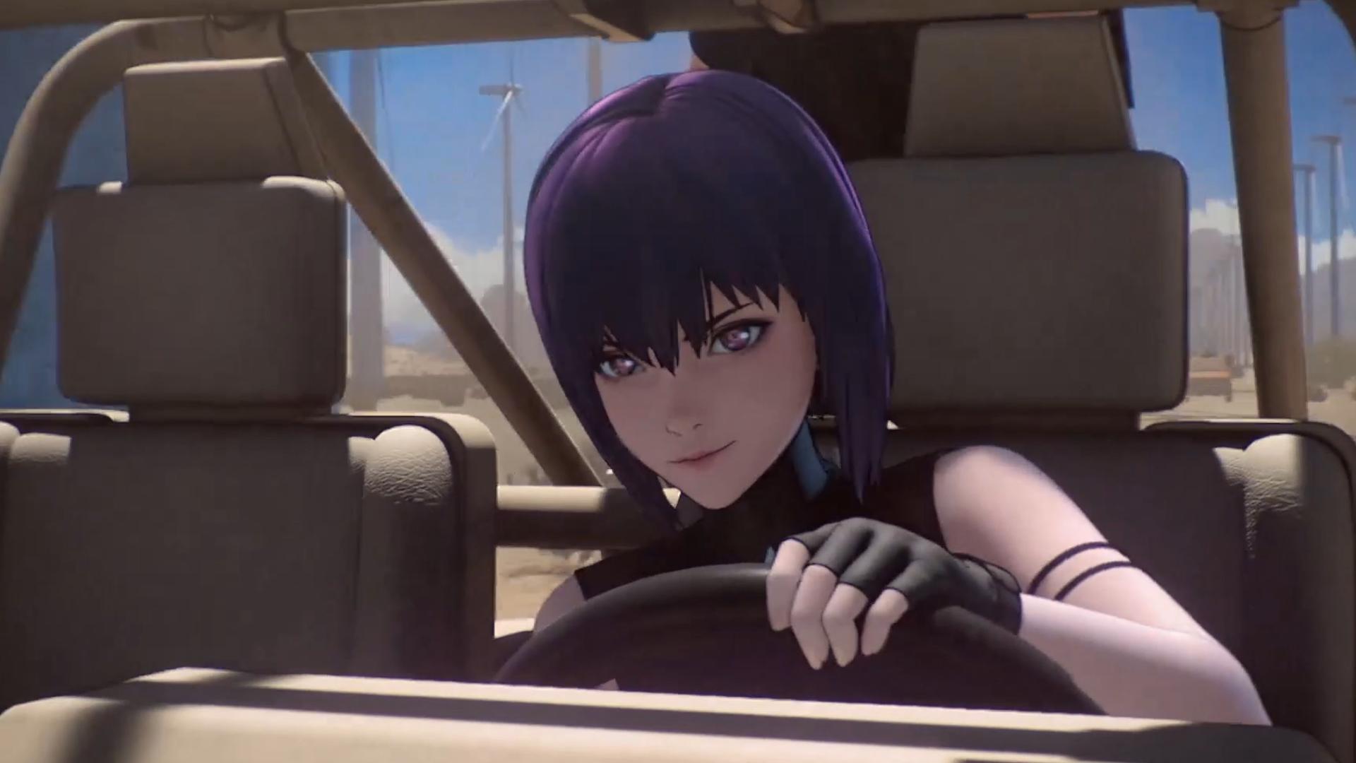 攻壳机动队 sac 2045 少佐,欸嘿嘿