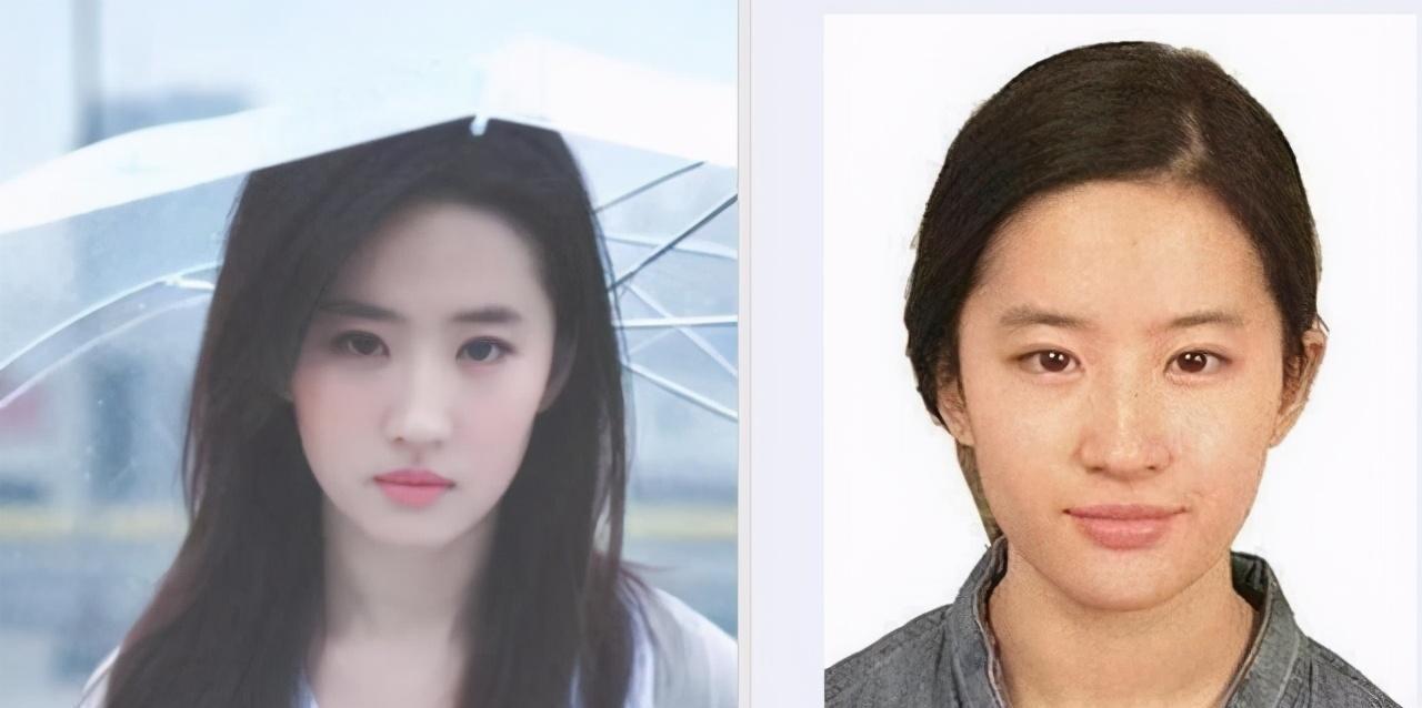 刘亦菲看了小林青霞的证件照,网友:真是天生丽质啊!