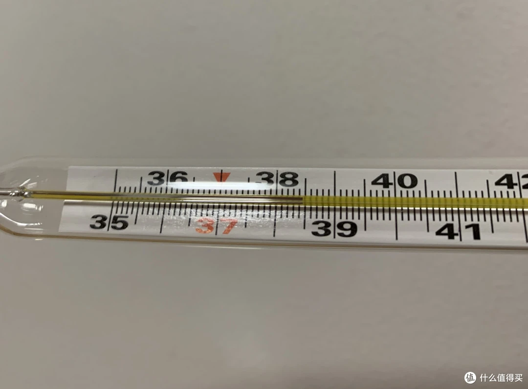 体温测出38.5度
