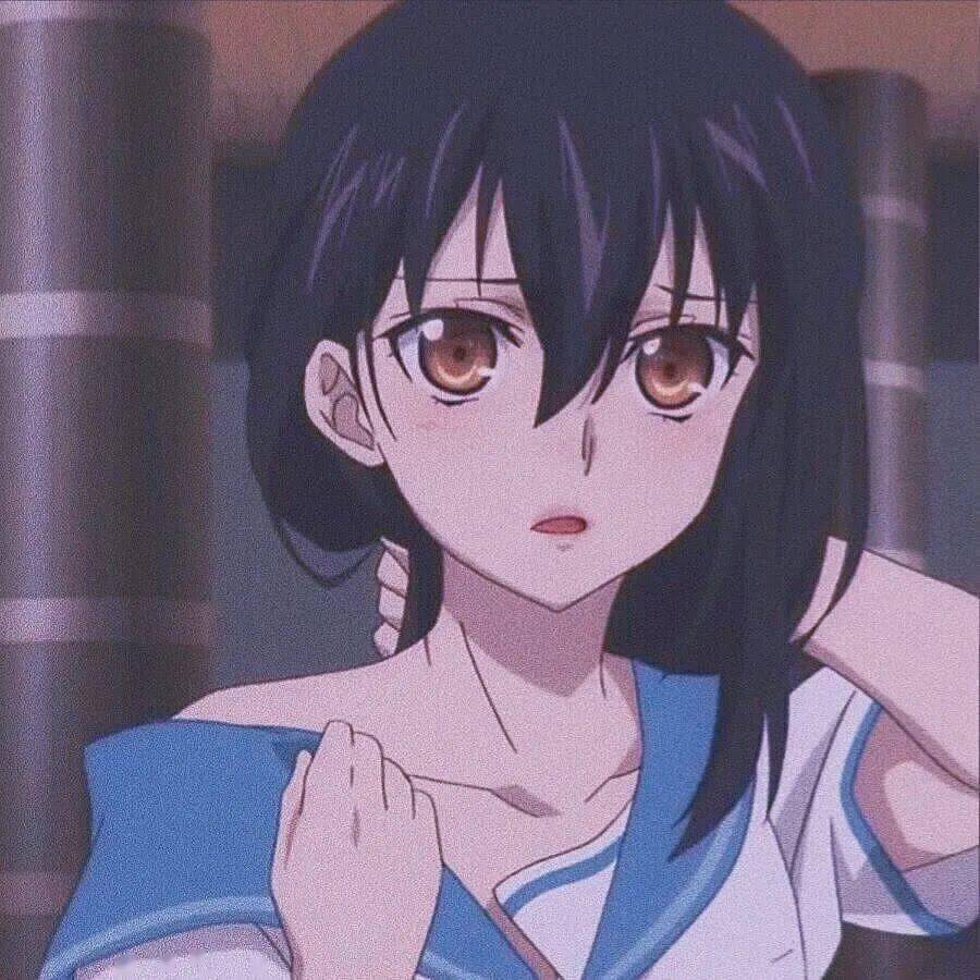 动漫女生头像心动