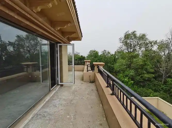 青岛蓝谷高端居住区 独栋别墅445平送400平地下400院