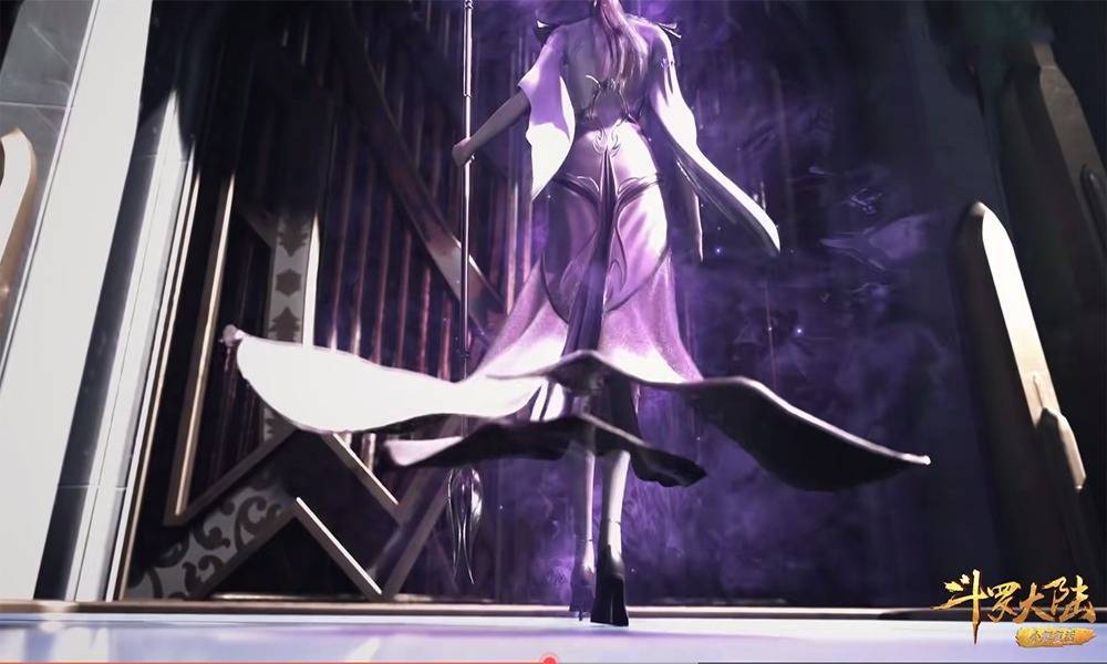 斗罗大陆:360度解析比比东身材,侧身堪称之最,腿部特写也绝了_美感