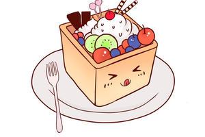 马卡龙简笔画马卡龙简笔画可爱带表情