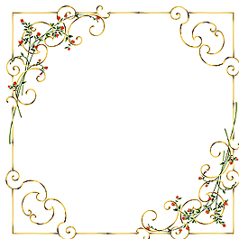 欧美风相框边框素材图片