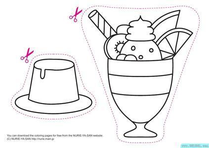 果冻简笔画小动物