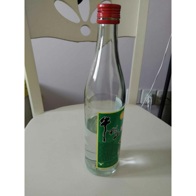 > 【万酒网】百年牛栏山二锅头42度浓香型白牛二500ml*12瓶白酒整箱