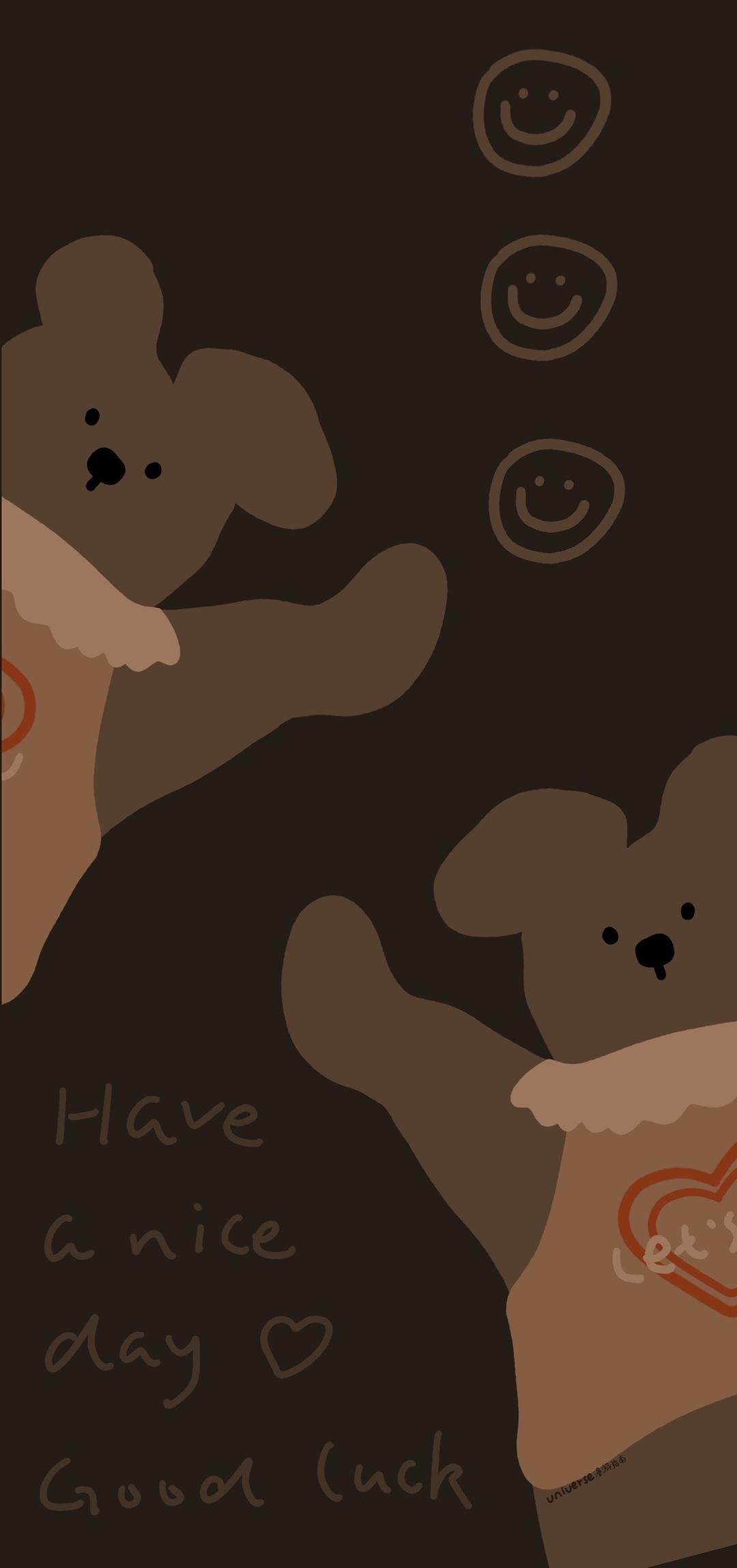 棕色小熊壁纸