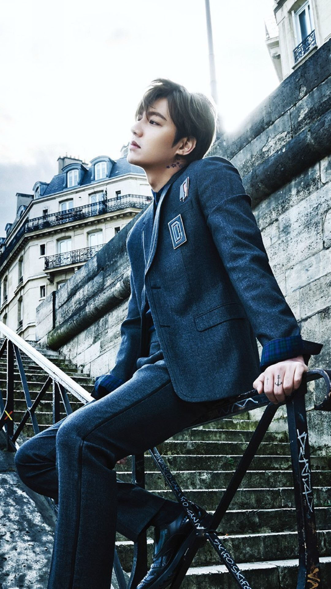 帅气王子李敏镐时尚写真手机壁纸下载