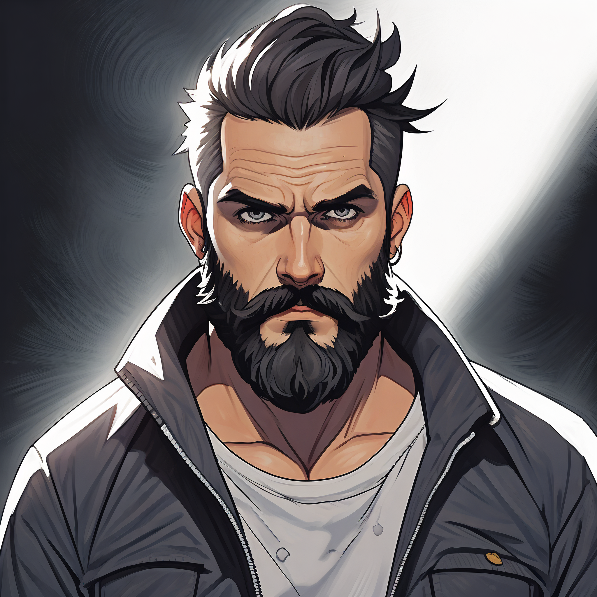 98 成熟沧桑大叔卡通头像 96 今天给大家带来一组特别的头像